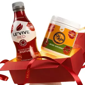 Love & Lean Duo Wellness Drink Duo Set | Red Fruit Blend Beverage & Herbal Coffee Mix | Daily Energy Support Drink Combo | Natural Ingredients Liquid & Powder Pack