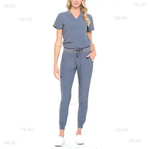 2025 Unisex 4-Way Stretch Jogger Scrub Set, Women's Workwear Uniforms, Nursing Scrub Uniforms, Women's Clothes