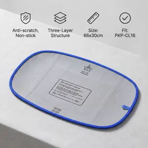 POKPAW Cat Litter Box Pad for CL16, Waterproof Scratch-Resistant Litter Liner, Anti-Tracking Mat for Self-Cleaning Cat Litter Box