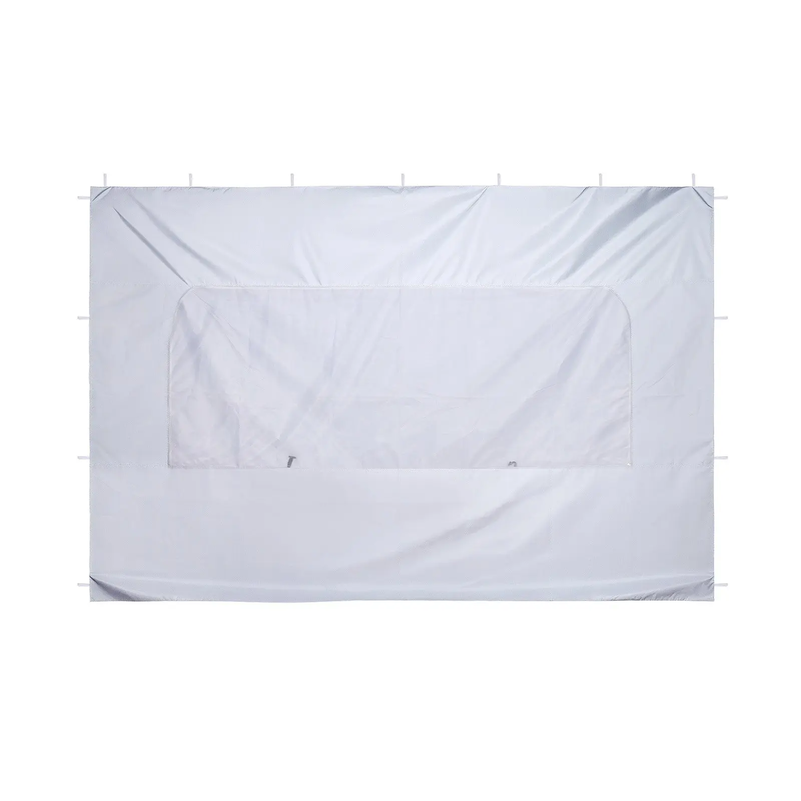 【Summerfinds】 VEVOR Canopy Sidewalls, Fit for 10 x 10 ft Pop Up Canopy Tent, Tent Side Walls with Waterproof and Sunlight Protection Layer for Outdoor Event Tents, Vendor Booths, Camping (1 Sidewall Only, White), Sunshade Canopy, Outdoor Shade Canopy