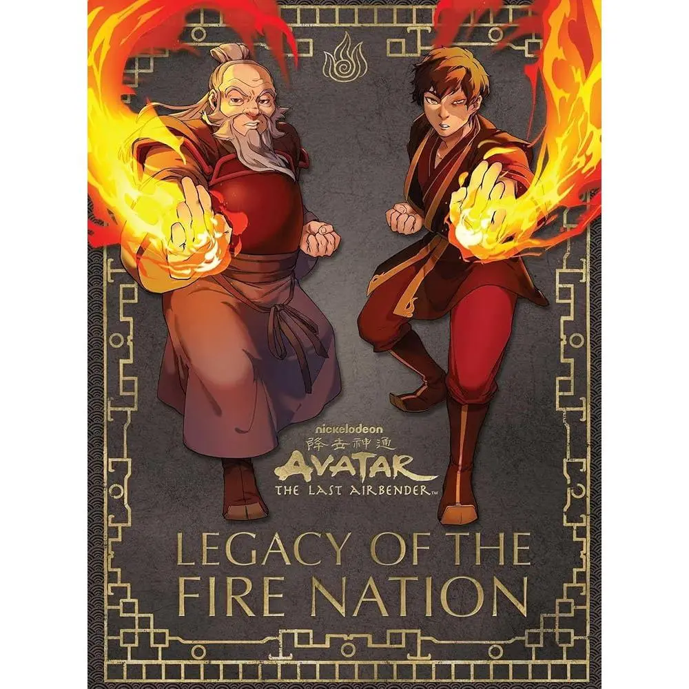 Avatar: The Last Airbender - Legacy of The Fire Nation Art-Focused Graphic Novel, Anime-Inspired Book with Uncle Iroh & Prince Zuko Storytelling (Comics & Manga, Lifestyle Hobbies Category)