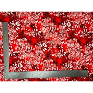 Liverpool Knit Floral Print Fabric