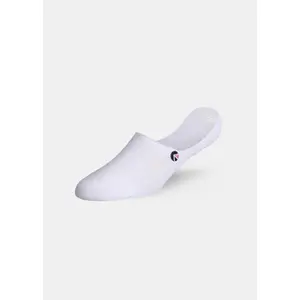 Pink Logo - White | Womens No Show Socks