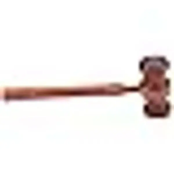 Brown Handmade Wooden Gavel, Auction Gavels, Vintage Judge Gavel, Props and Clothing Accessories,Desk Accessories and Workspace Organizers