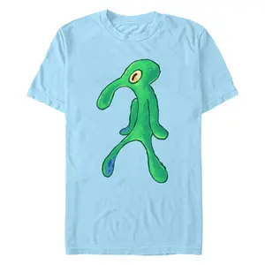 Men's SpongeBob SquarePants Squidward Painting T-Shirt