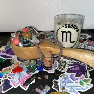 Zodiac magic crystal box