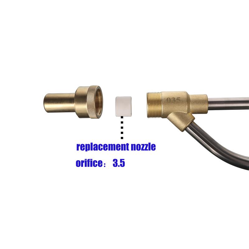 Pressure Washer Sandblasting Kit, Wet Sand Blaster Attachment, 5000 PSI, 1/4 Inch Quick Disconnect, ChristmasGift Pressure Washer Sandblasting Kit, Wet Sand Blaster Attachment, 5000 PSI, 1/4 Inch Quick Disconnect, ChristmasGift