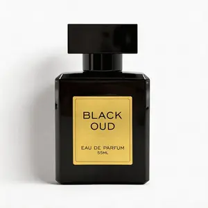 Black Oud Long Lasting Perfume 55ML | Unisex Luxury Oud & Spicy Fragrance for Men and Women