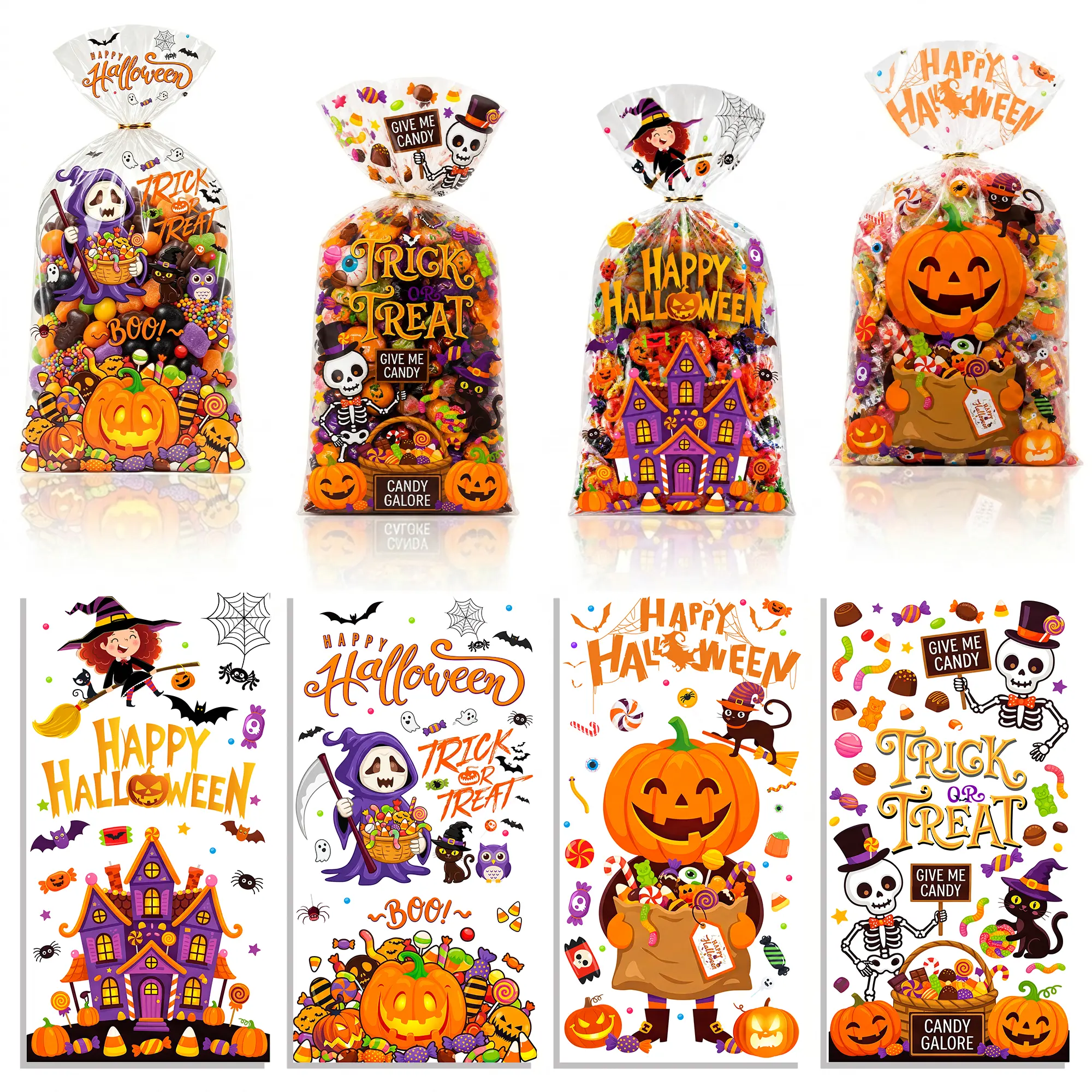 halloween candy bag, halloween gift bag