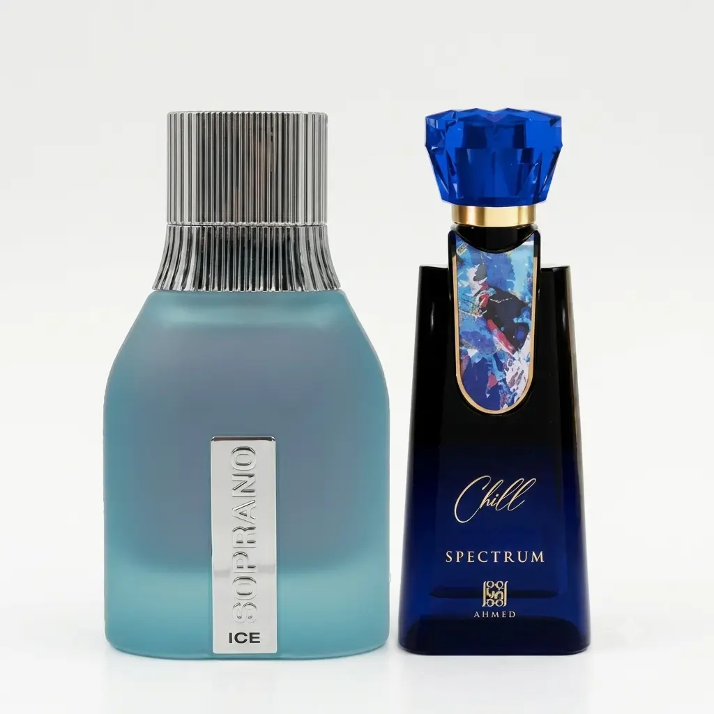 Dumont Soprano Ice 3.4 Oz + Ahmed Al Maghribi Spectrum Chill  3.4 Oz Bundle