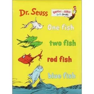 USED-One Fish, Two Fish, Red Fish, Blue Fish(Vinyl Bath Book) by Dr. Seuss (Unknown)