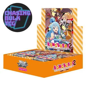 Weiss Schwarz KONOSUBA! 2 God’s Blessing on this Wonderful World Re: Edit Booster Box English Edition