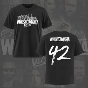 Wrestle Mania 42 Shirt, WWE Shirt, WWE Merch, Gift For Fans