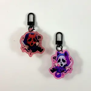Ghost Cutie Charm- Slasher Charm _ Anime Keychain - Kawaii Charm