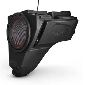 DS18 Polaris RZR Glove Box 10" Subwoofer Enclosure - 1200W Carbon Fiber Weather-Resistant Car Audio Bass Booster for RZR-GBSUB10LD