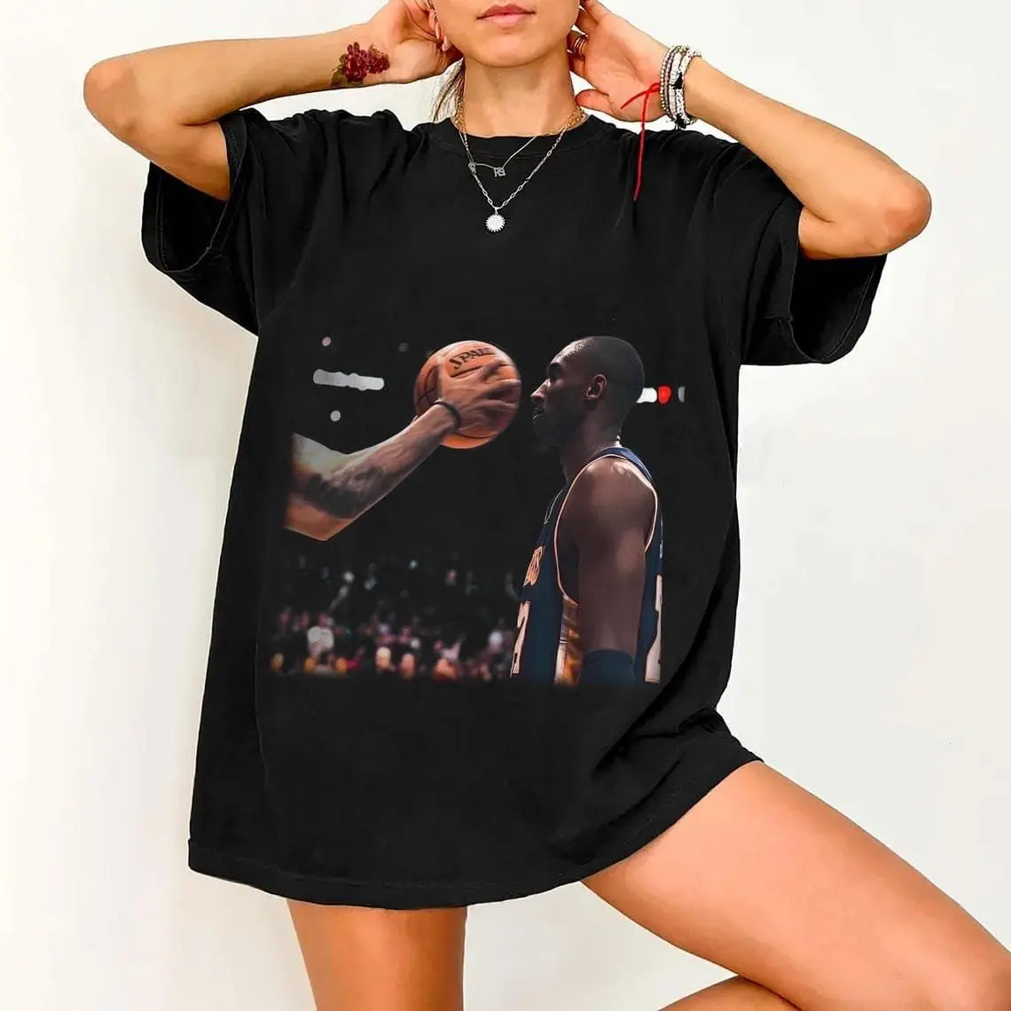 [Sale off up to 50%] Vintage Kobe Bryant Shirt, 90s Retro Iconic Kobe Basketball Graphic Tee, Laker Kobe No Flinch T-Shirt, Game Day Shirt, Mamba Mentality Gift, Graphic Streetwear T-shirt