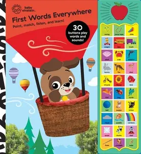 Baby Einstein: First Words Everywhere Sound Book [With Battery] -- Pi Kids, Mixed Media Product