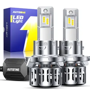 AUTOONE 13SX Series 120,000LM 120W LED Headlight Bulbs 6500K Cool White High Lumen 900% Brighter 9005 9006 H11 9012 H13 Light For UTV ATV Offroad Vehicles