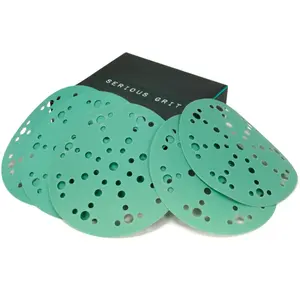 6" 49 Hole Hook & Loop Sanding Discs - Compatible with Festool Sanders