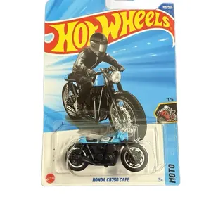Hot Wheels Honda CB750 cafe Collectible Model Car Racing Classic Toys Gift for Fans