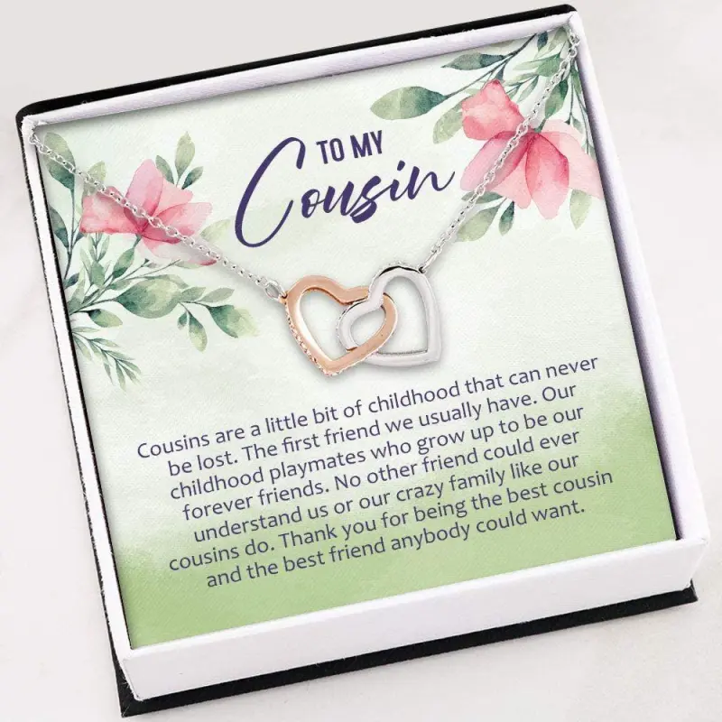 Cousin Necklace, Necklace For Women Girl – Cousin Necklace Cousin Gifts Necklace