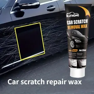 Premium Car Scratch Removal Wax, Scratch Remover, Auto Scratch Repair Paste Kit with Cloth & Sponge, Essential Vehicle Care Tool Set for Car Maintenance