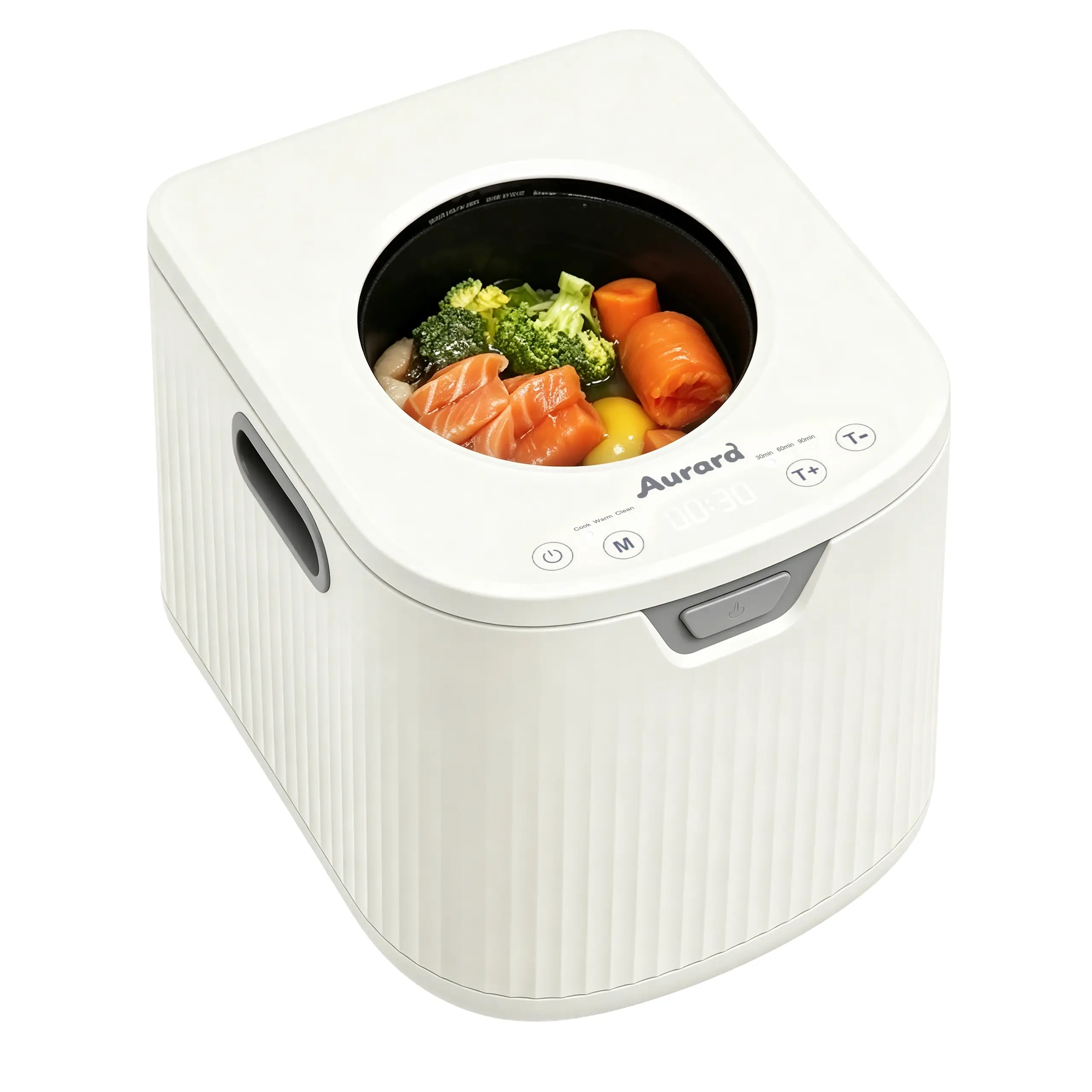 Aurara Pet Fresh Food Cooker - 3LB Capacity All-in-One Dog Food Maker, Chop, Mix, Cook Functions, Easy to Clean, Dishwasher Safe Pet Cooking Appliance