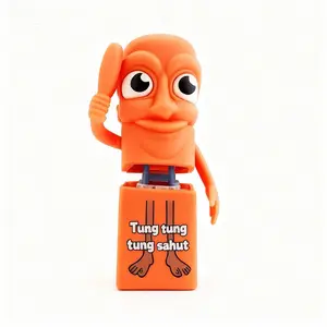 Tuang tuang tuang sahar Funny Italian Brainwave Sound Keychain Stress Relief Toy Button Press Fidget Toy Adult Children Gift