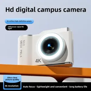 CCD high-pixel high-definition student mirrorless entry-level retro camera campus digital camera for travel