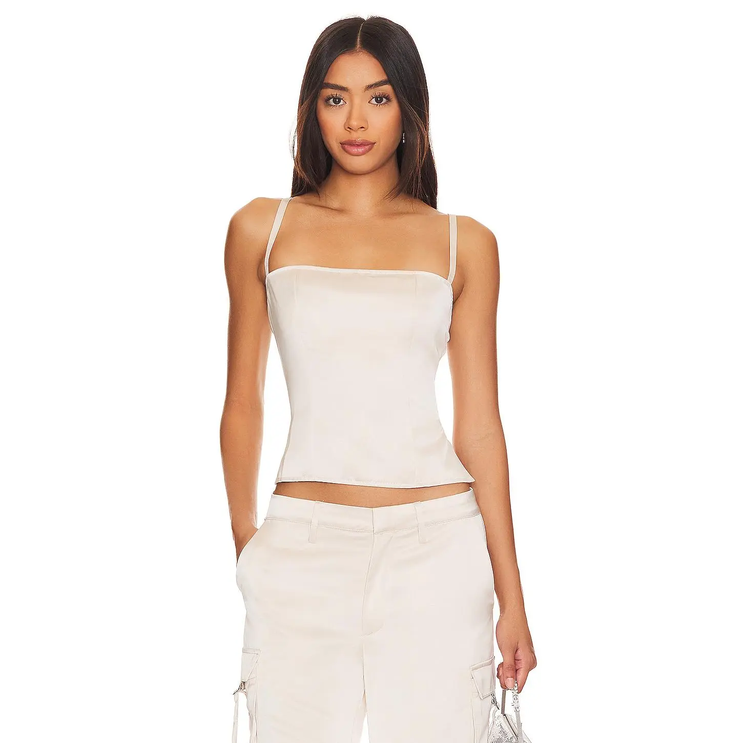 LIONESS Butterfly Corset in Cream