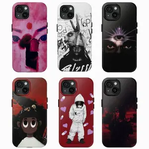 6 Styles ApolloRed1 B4DEMON FM Phone Case, Music Fan Protective Cover, For iPhone 11-17 Pro Max/Plus & Samsung Galaxy S23-S25