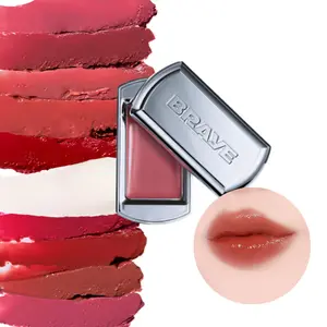 [BRAYE] LipSleek, Lip Stick, Blush, Face Makeup, Hydrating, Vegan, Cruelty, Free Glow for Cheeks, Lip Oil, Monochromatic Cream Blush 2-in-1
