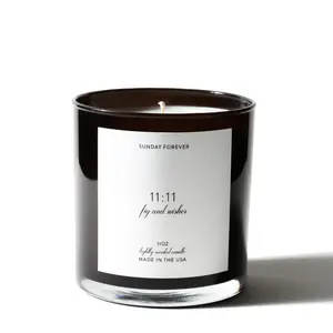 11 11 Luxury Candle with Ripe Fig and White Woods