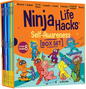 Ninja Life Hacks Self Awareness 8 Book Box Set (Books 41-48)