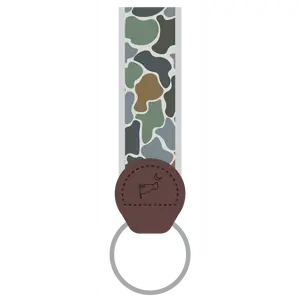 Local Boy Outfitters Keychain - Forest Camo Bluff - L2100009-FCBL