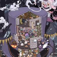 Magic Workshop Ghost Night Carnival DIY Sticker