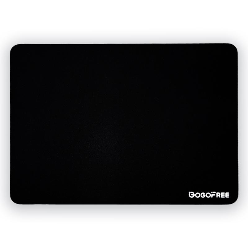 GOGOFREE Premium Tempered Glass Mouse Pad - Ultra-Smooth Gaming & Office Surface, Non-Slip Base, Durable & Easy to Clean - Ideal for Gamers & Professionals