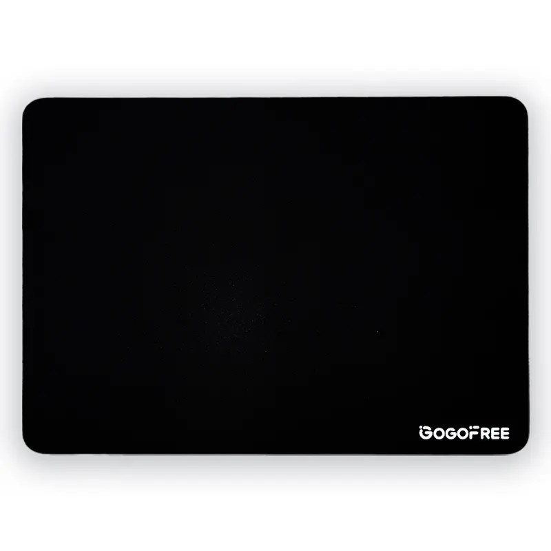 GOGOFREE Premium Tempered Glass Mouse Pad - Ultra-Smooth Gaming & Office Surface, Non-Slip Base, Durable & Easy to Clean - Ideal for Gamers & Professionals