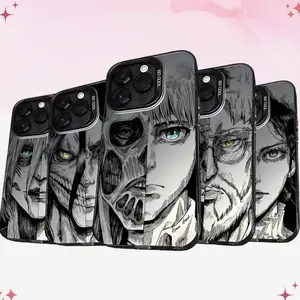 Attack on Titan Anime Phone Case  So Cool – Levi Eren Mikasa Cover  for iPhone 17-11 Pro Max/Plus and Samsung Galaxy S23-25