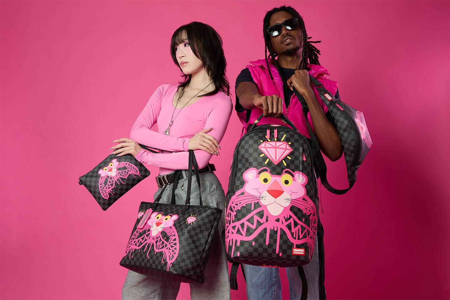 PINK PANTHER DIAMOND SHARK BACKPACK