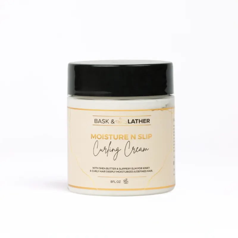 Moisture N Slip Curling Cream For Curly & Wavy Hair Coils