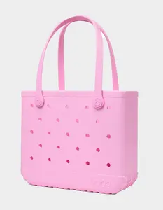 BOGG BAG  Womens Bougie Bitty Tote, Quilted Pink Taffy