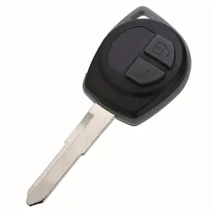 2 Buttons Car Key Fob Shell Case Replacement Remote Cover with HU87 Blade For SUZUKI For IGNIS For ALTO For SX4 For VAUXHALL