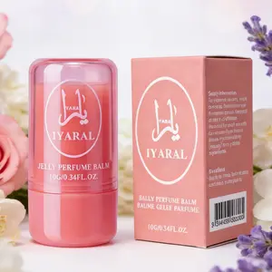 IYARAL Ethereal Bloom Solid Perfume Balm - Floral Fragrance, Portable Skin Scent for Purse - Travel-Friendly 0.34 FL OZ