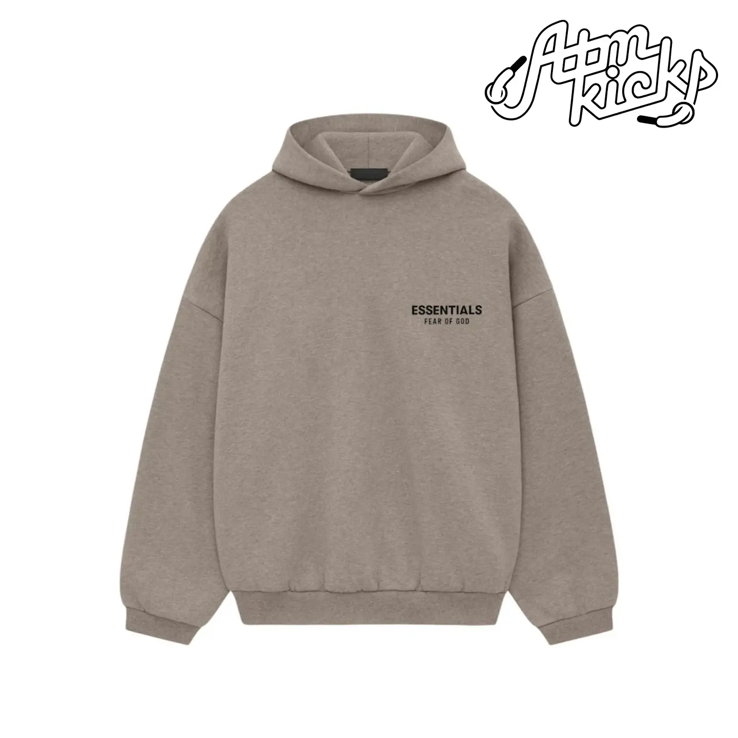Fear of God Essentials Fleece Hoodie II 'Heather Grey' Authentic Brand New Fashion Streetwear Hypebeast Limited Gift