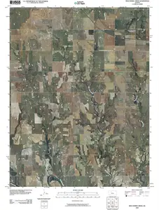 Wild Horse Creek Kansas USGS Topographic Quadrangle Map, 2012, 1:24000