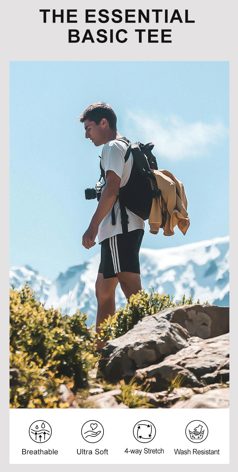 Pioneer Camp Breathable Lightweight T-Shirt – Buttery-Soft Feel, A Modern Man’s Everyday Essential for Comfort, Streetwear & Work