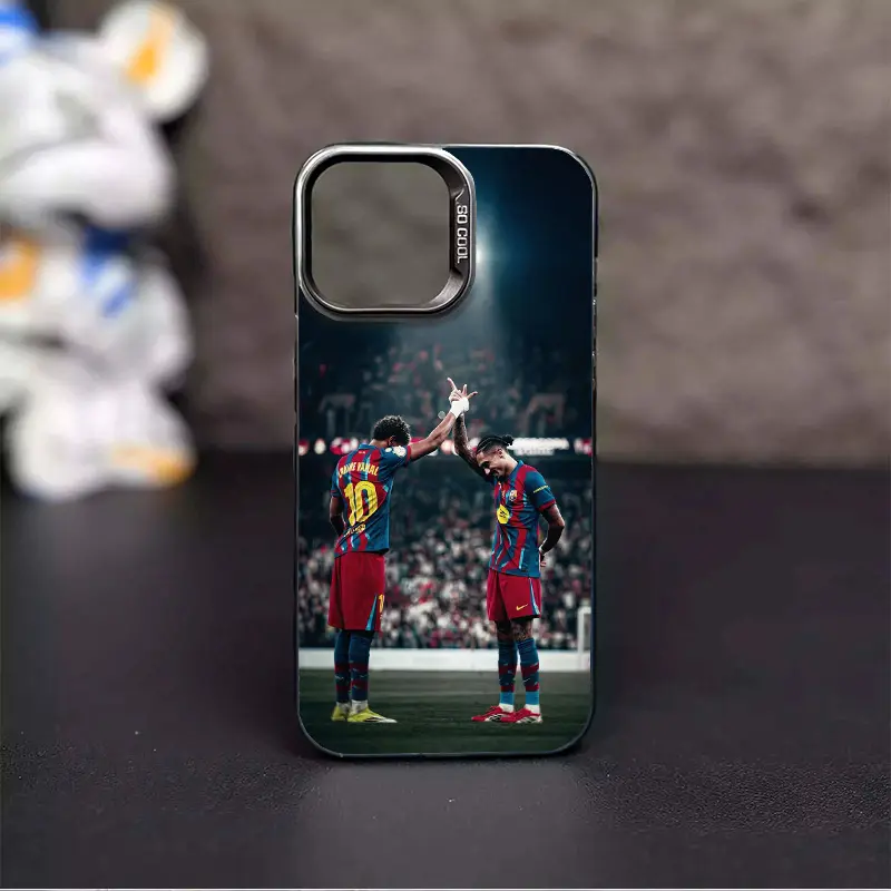 Yamal iPhone 17 Promax Phone Case Anti Drop Protective Case Suitable for iphone 17 16 15 14 13 SAMSUNG S26 S25 24 23 22 ULTRA Acrylic Football Phone Case, Customized