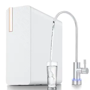 Garvee RO System 600 GPD, Under-sink Reverse Osmosis Water Filter, 2:1 High Purity Water Drain Ratio, NSF/FC/SGS Certified, Intelligent Faucet Reminder