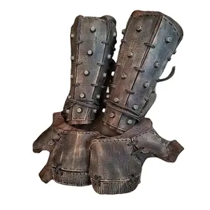 Rivet Lace-up Medieval New Retro Boxing Glove